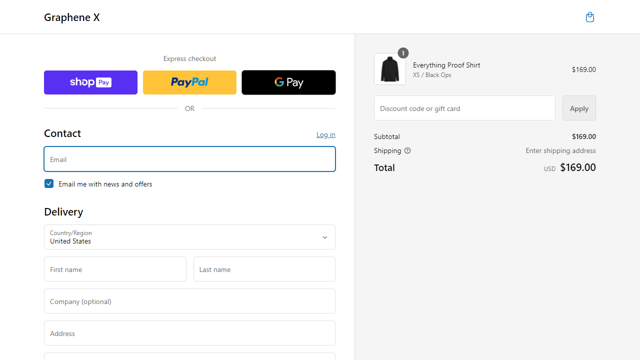 How to apply Graphene X coupon code